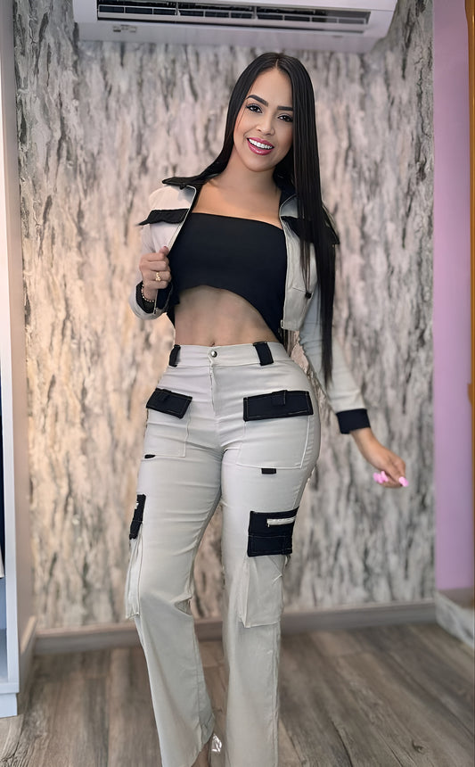 Conjunto 3 Piezas Olivia – Estilo Elegante y Moderno