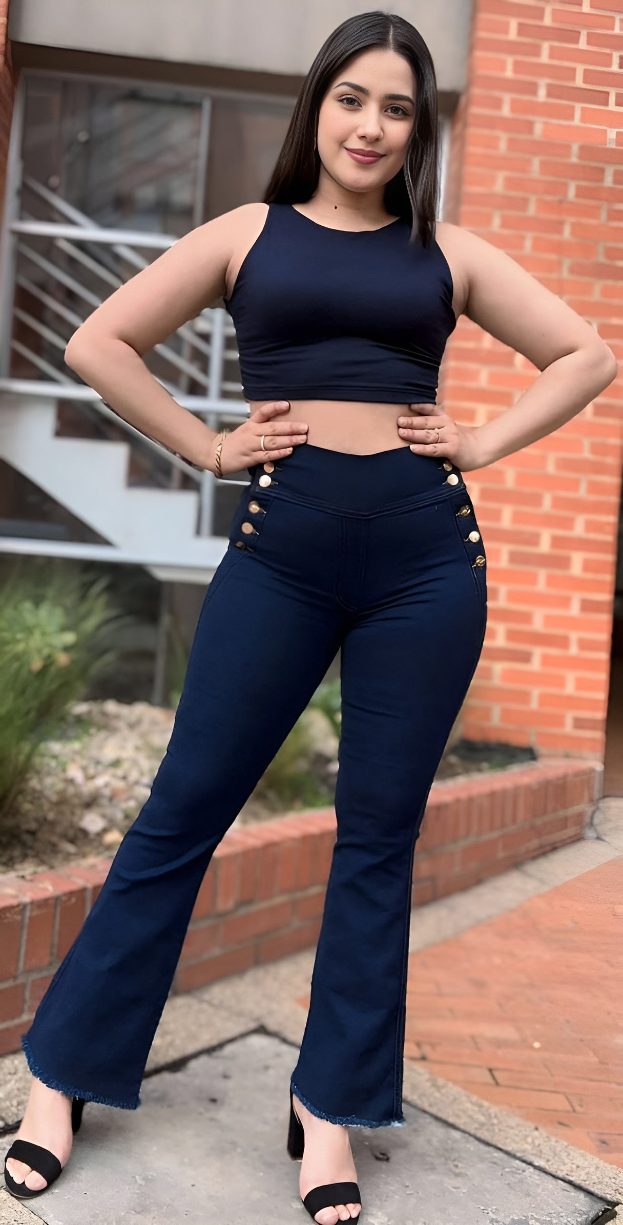 Jeans Bota Ancha – Ajuste Perfecto que Realza tu Figura zymplux