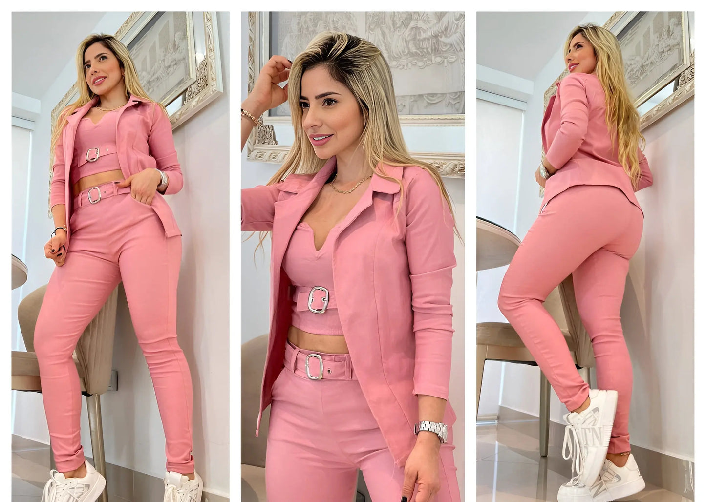Conjunto 3 Piezas Elegante para Mujer Colombia Moda Online