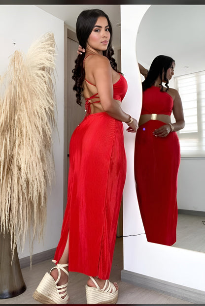 Vestido largo elegante Egipcio zymplux