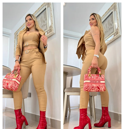 Conjunto 3 Piezas Elegante para Mujer Colombia Moda Online