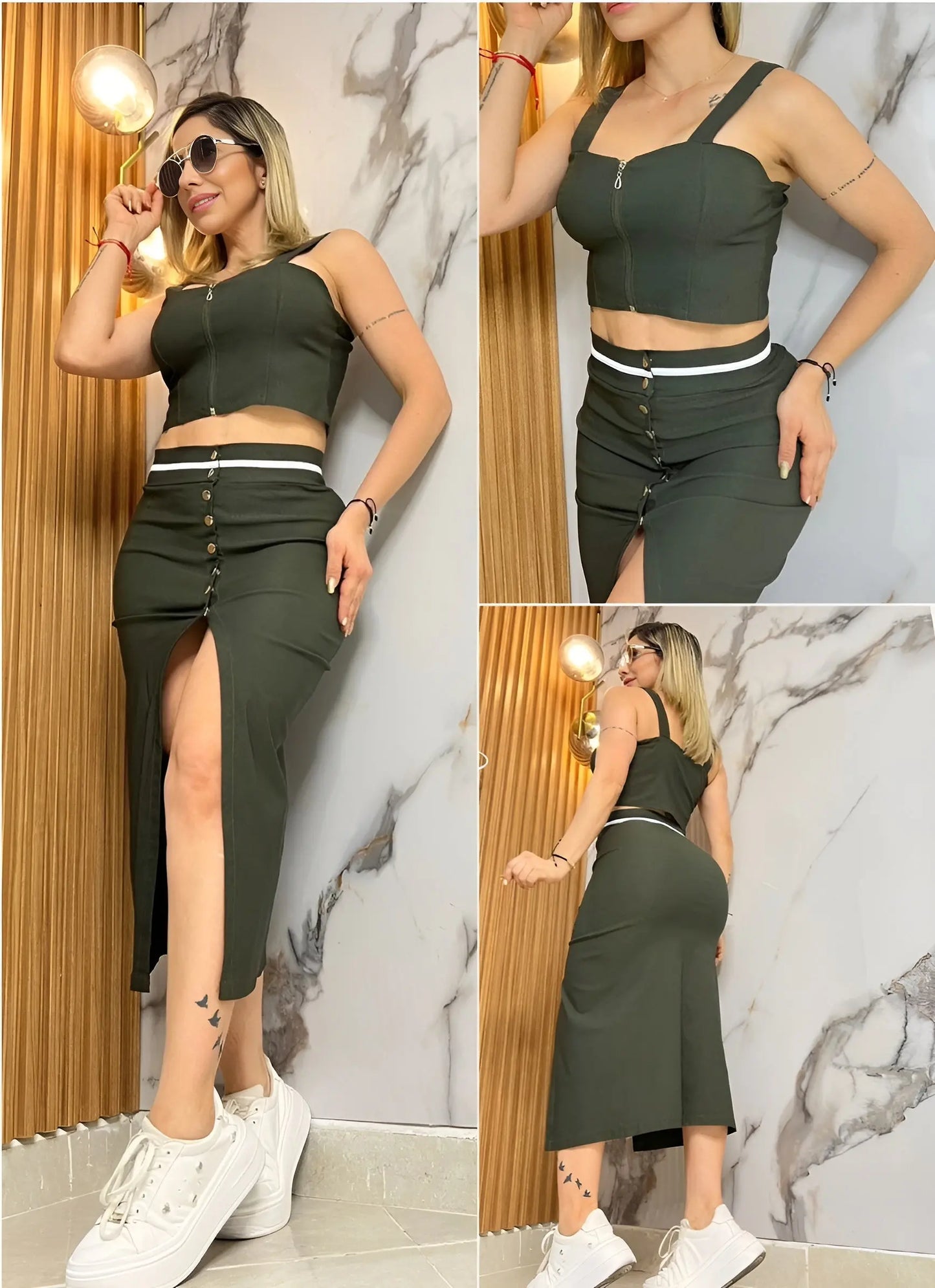 Set Falda y Blusa – Diseño Exclusivo y Femenino Colombia Moda Online