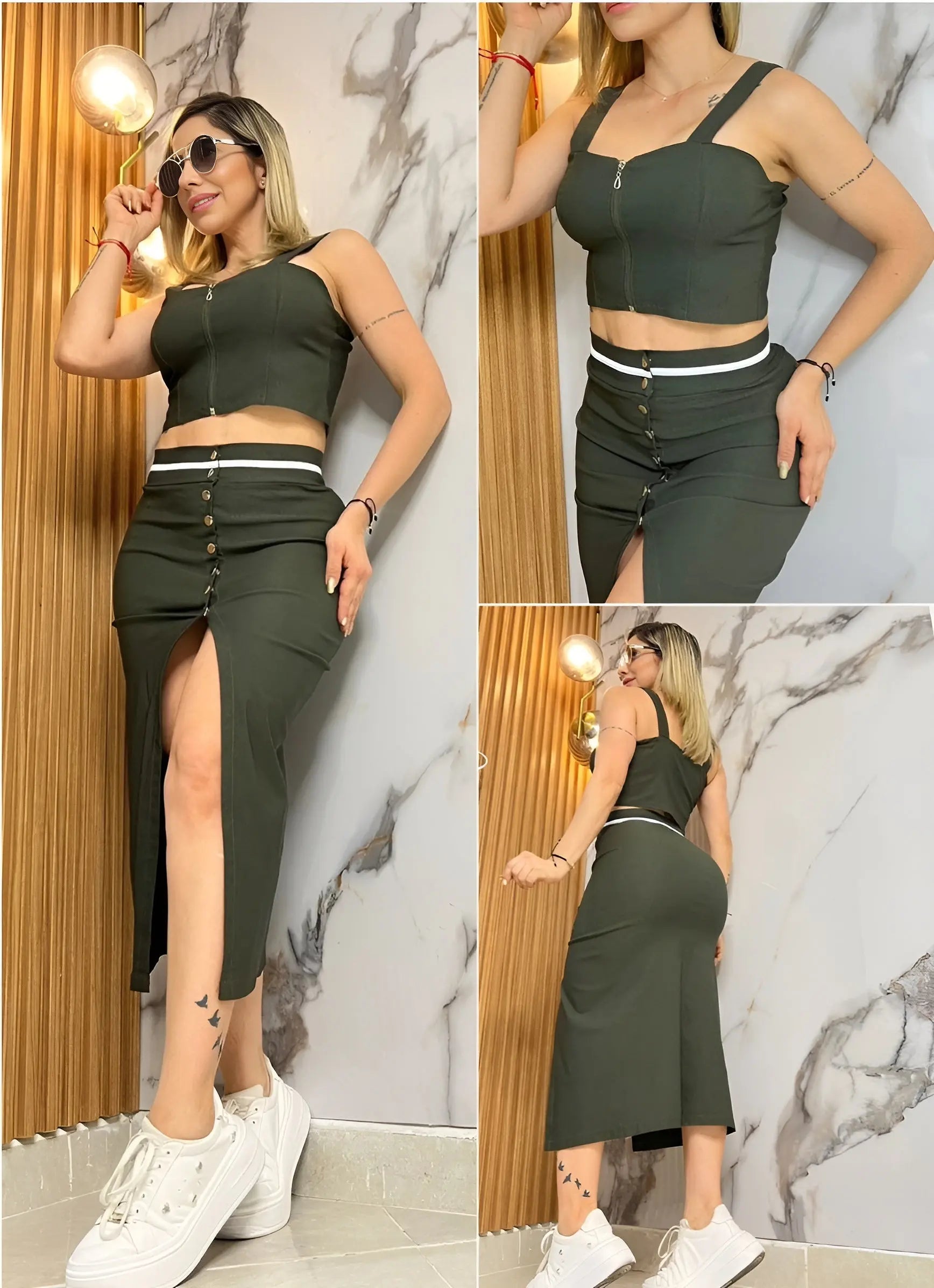 Set Falda y Blusa – Diseño Exclusivo y Femenino Colombia Moda Online