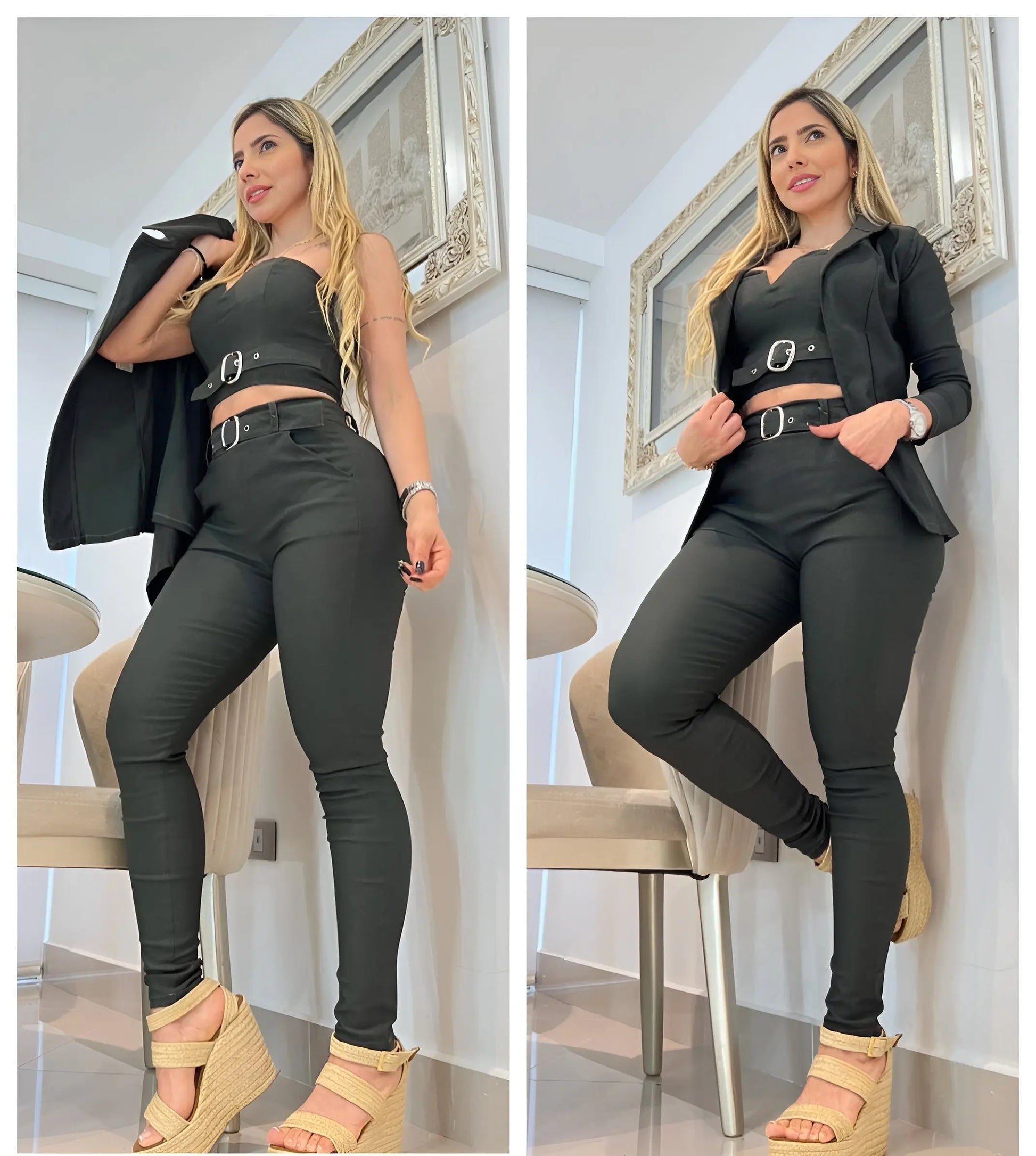 Conjunto 3 Piezas Elegante para Mujer Colombia Moda Online
