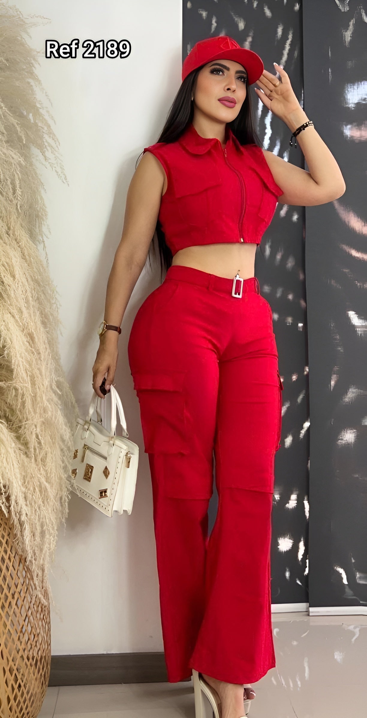 Conjunto Elegante 3 Piezas – Top, Chaleco y Pantalón zymplux